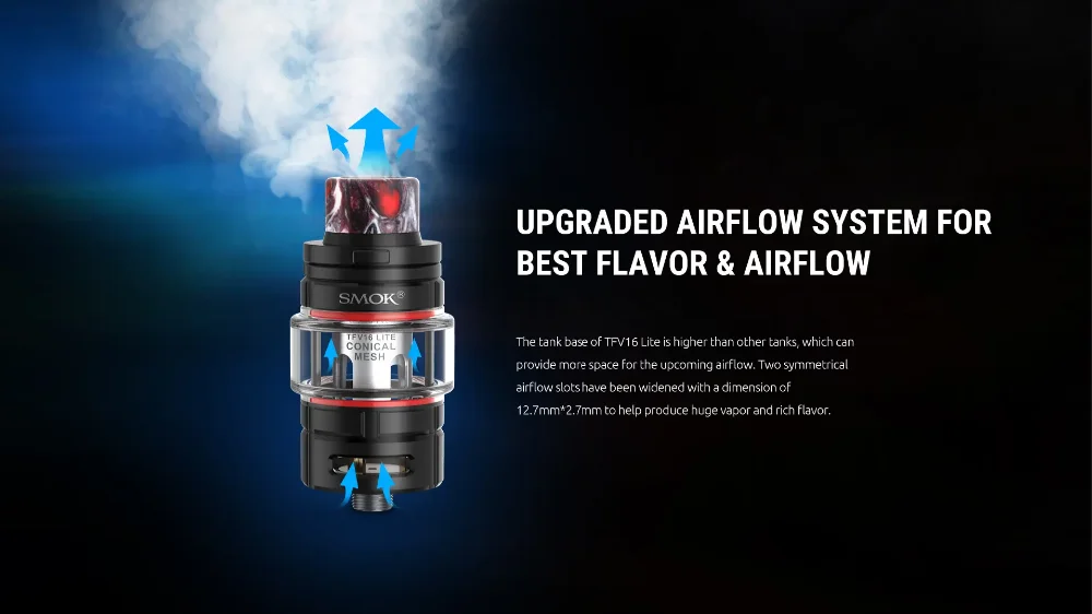 SMOK TFV16 Lite танк 5 мл распылитель TFV16 Lite коническая сетчатая катушка электронная сигарета испаритель VS TFV12 Prince Tank