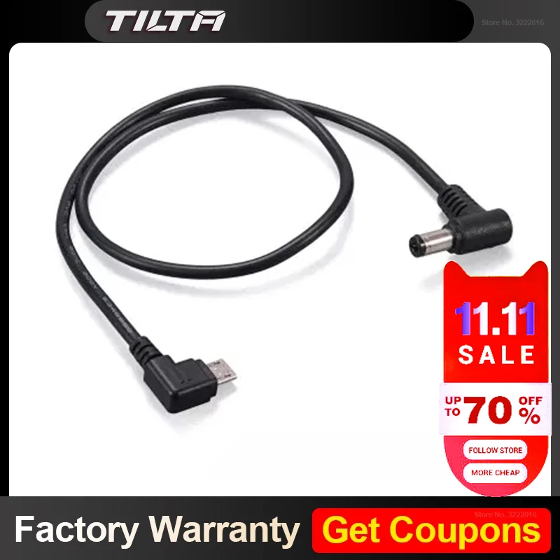 TIlta ядро-Nano Micro USB до 90 градусов 2 1 мм кабель питания постоянного тока для ядра N