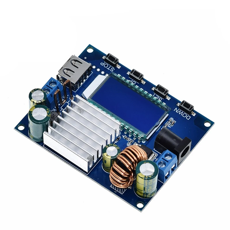 Регулируемая Солнечная зарядная плата ЖК-дисплей источник питания с