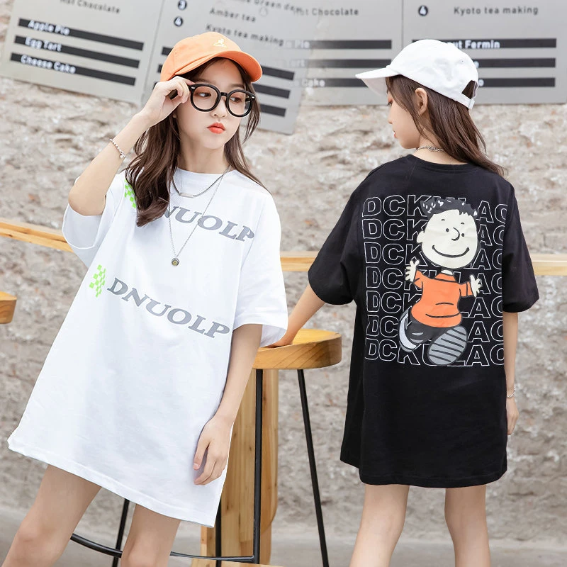 Long T Shirts For Girls Spring Summer 
