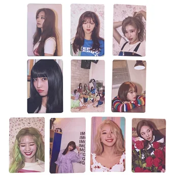 

10PCS/Set KPOP TWICE New Album Card Postcard Photo Card Lim Na Yeon Mina Yoo JungYeon LOMO Cards For Fans Collection