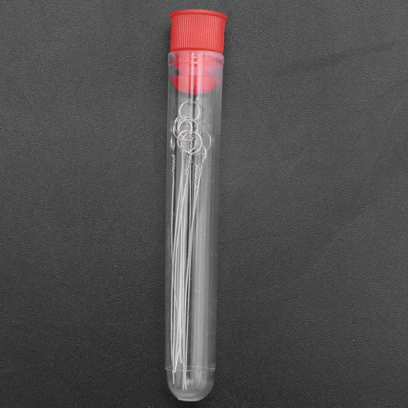 Cuasting 10Pcs Ni-Cr Alloy 4Mm Dia Inoculating Loop For Lab Microbiology Tissue Culture Cuasting 10Pcs Ni-Cr Alloy 4Mm Dia Inoculating Loop For Lab Microbiology Tissue Culture