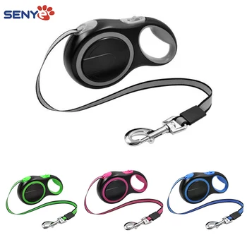 

Durable Retractable Dog Leash Big Dog Walking Leash Leads Automatic Extending Dog Leash Rope 8M Long Pet Leash For Large Dogs