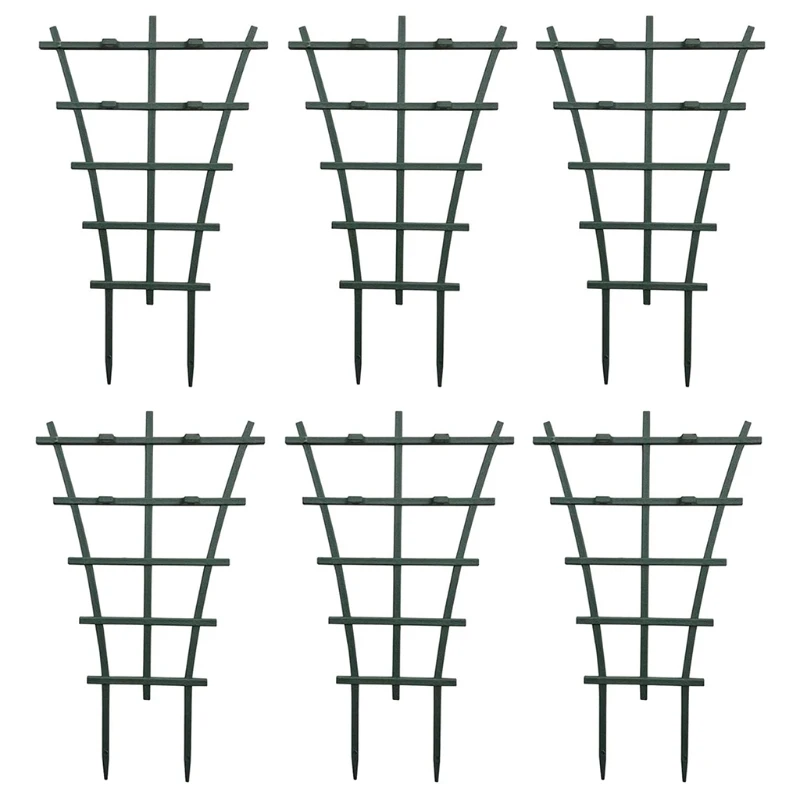 Garden Climbing Trellis climbing plant trellis DIY Plastic Superimposed Potted Plant Support 2/6/12 Pcs