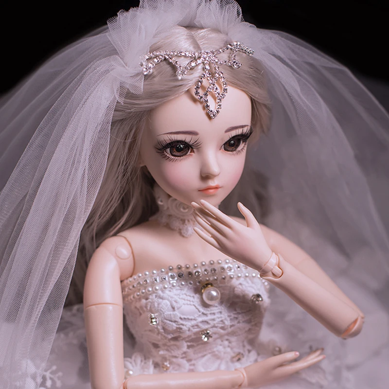 1/3 BJD кукла 60 см 18 Шаровые опоры с полный комплект одежды одежда обувь парик Макияж