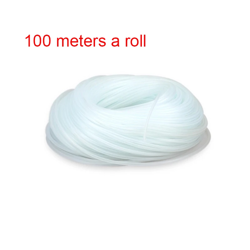 

Air Line Aquarium Fish Tank Pond Oxygen Pump Silicone Hose Pipe Tube 100M