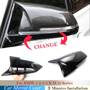 

Rearview Mirror Cover Cap ABS for BMW Series 1 2 3 4 X M 220i 328i 420i F20 F21 F22 F23 F30 F32 F33 F36 X1 F87 E84 X1 M2 Car