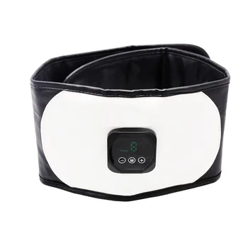 

Waist Support With Screen Burning Fitness Belt Muscle Stimulator Body Slimming Exercise Rechargeable Gym Electrical Vibration