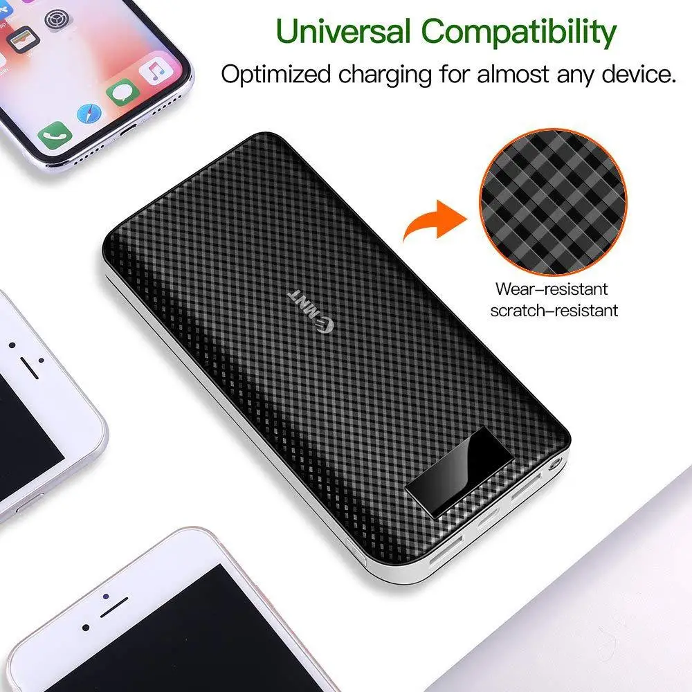 Внешний аккумулятор 30000 мАч, портативное зарядное устройство, водонепроницаемый аккумулятор, портативный внешний аккумулятор для xiaomi, huawei, Iphone, внешний аккумулятор, двойной USB
