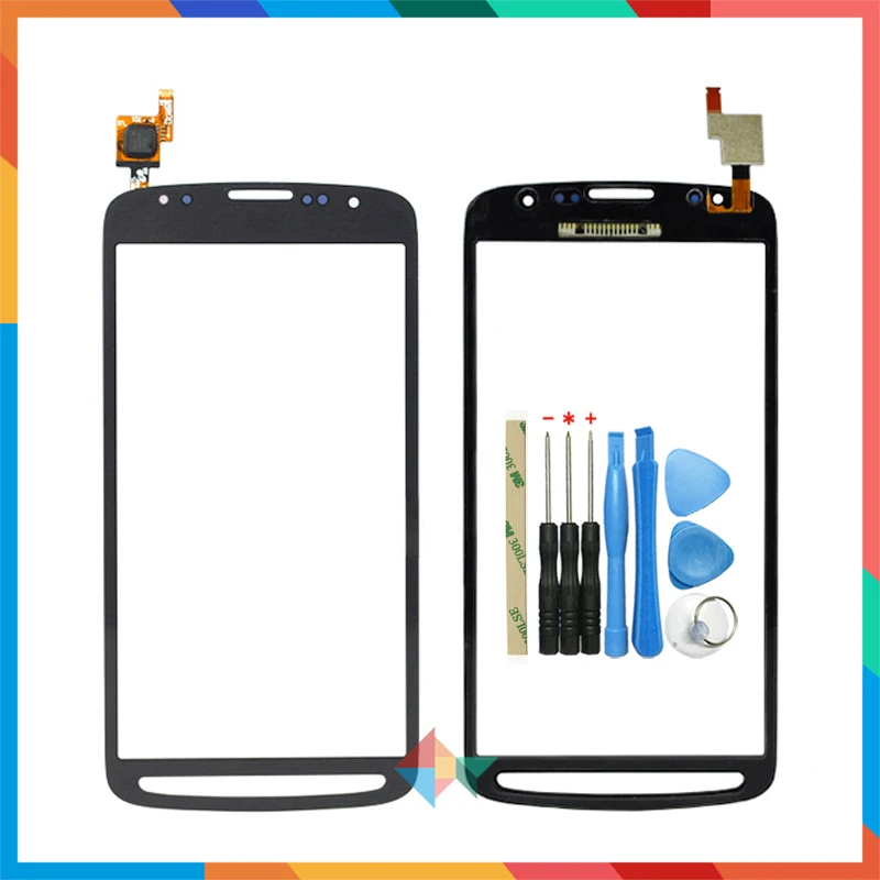 Высокое качество 5," для samsung Galaxy S4 Active I9295 сенсорный экран дигитайзер Переднее стекло объектив сенсорная панель+ инструмент
