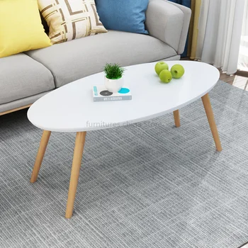 

A2 Creative Wooden Tea Table Bedroom Bedside Coffee Table Nordic Style Simple Installation Portable Sofa Side Tea Table