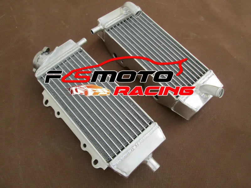 Алюминий радиатор для KAWASAKI KXF250 KX250F KX 250 F 04 05 2004 2005/Suzuki RMZ250 2004-2006