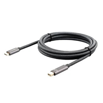 

USB C To Mini DisplayPort(4K@60Hz), Thunderbolt 3 To Display Port Cable Compatible with MacBook Pro 2017/2016/Pro, Galaxy S10/S9