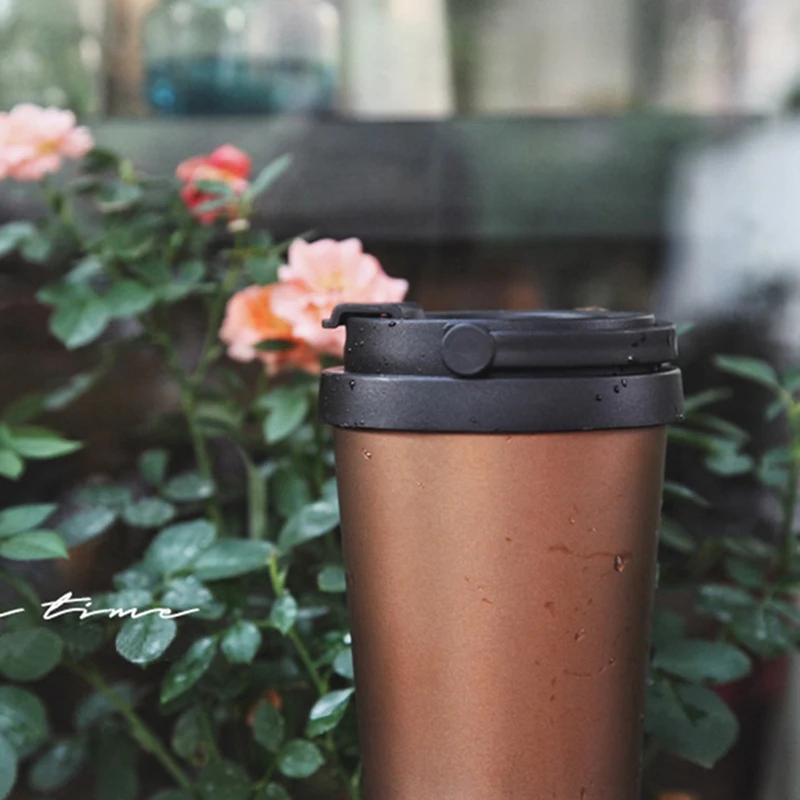 HLZS-coffee Boy 500 мл, Термокружка для кофе, Термокружка, вакуумная колба, термосы для чая, стакан из нержавеющей стали, Женская Термокружка, кофе