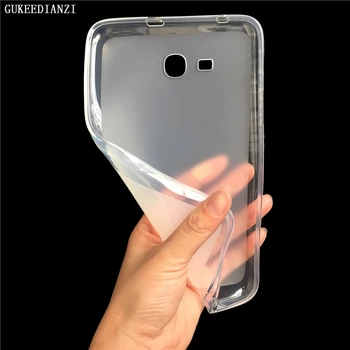 

GUKEEDIANZI Soft Silicone Tablet Case For Samsung Galaxy Tab 3 Lite SM T110 T111 T113 T116 T115 Cover 7 Inch Soft TPU Case