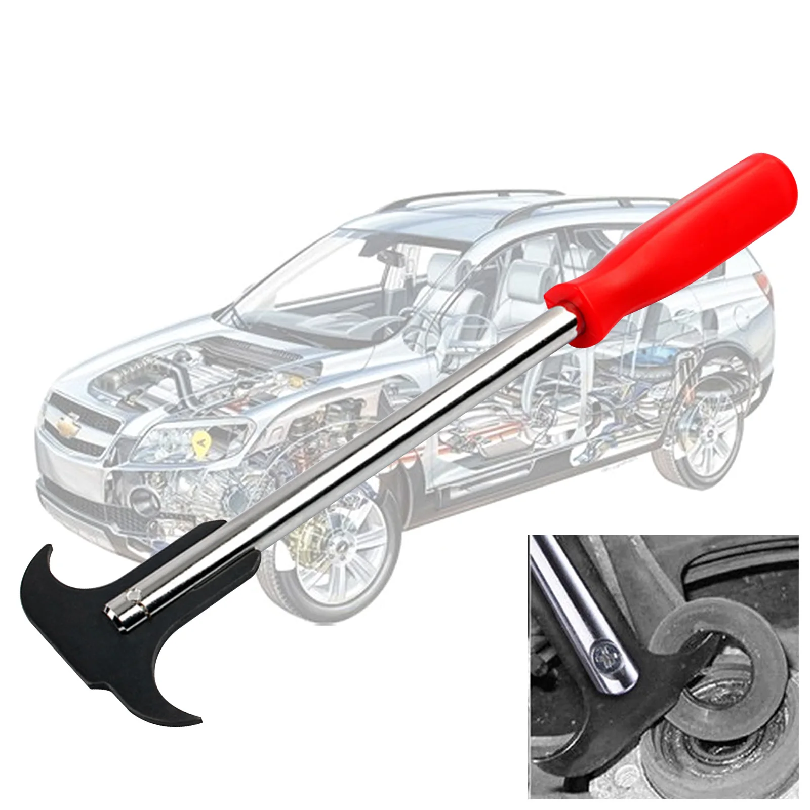 Car Oil Seal O Rings Grease Seal Key Nuts Removal Puller Double Head