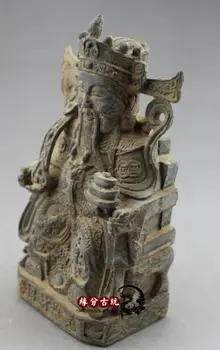 

Copper Satue Chinese old Bronze statue God of wealth copper statue