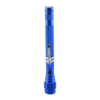 

Flexible Lamp 3 LED Light Magnetized Head Portable Torch Pick Up Telescoping Tool Camping Emergency Rescue Q0KF