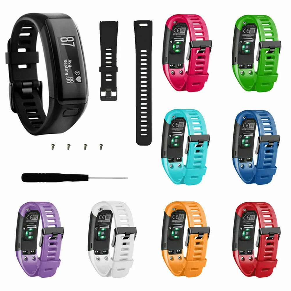 Замена мягкий силиконовый браслет ремешок для Garmin Vivosmart HR спортивный мягкий силиконовый браслет ремешок на запястье