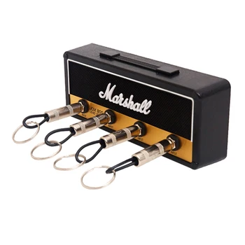 

For Pluginz JCM800 Jack Rack Vintage Guitar Amplifier Key Keychains Hanger Wall Mounting New