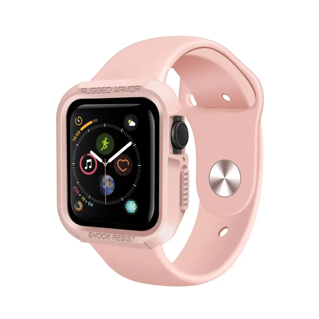 Чехол для часов apple Watch series 5 4 Мягкий ТПУ защитный чехол бампер iwatch 5 4 44 мм 40 мм чехол для apple watch аксессуары