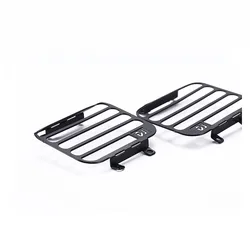 Couvercle de lampe avant en métal pour MN Land Rover Defender D90, accessoires de bricolage, pièces de mise à niveau 