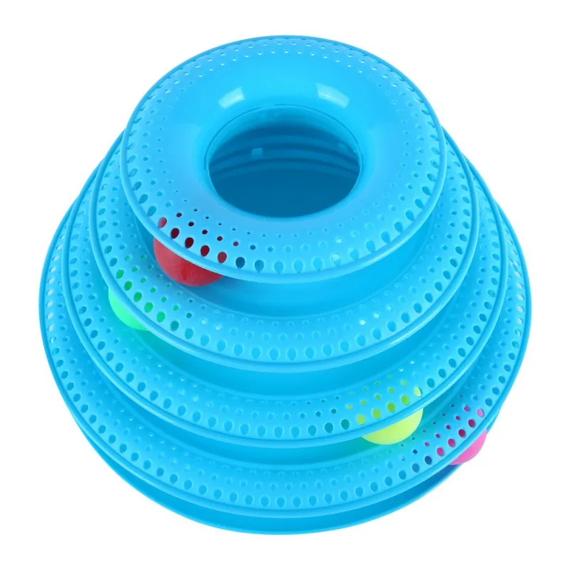 Забавные игрушки для животных независимый Кот Игрушечные Мячи Crazy Disk башня поставки игрушки для домашних животных форма 4 игровой слой трек