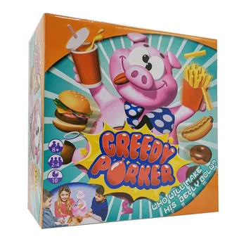 

Greedy Porker Spoof Balloon Explosion Pig Greedy Pig Table Game English Teaching Gluttony Toy