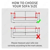 Elastic L-Shape Sofa Covers for Living Room Funda Sofa Couch Cover Chair Protector S/M/L/XL Geometric Sofa Slipcovers Buy 2PCS 2