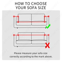 Elastic Sofa Cover for Living Room, Monochromatic, Waterproof, Corn Velvet, All Inclusive, Jacquard, Thickened, Universal 2