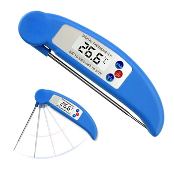 

Digital Meat Thermometer Best Waterproof Instant Read Thermometer With Calibration And Backlight Functions Food Thermometer