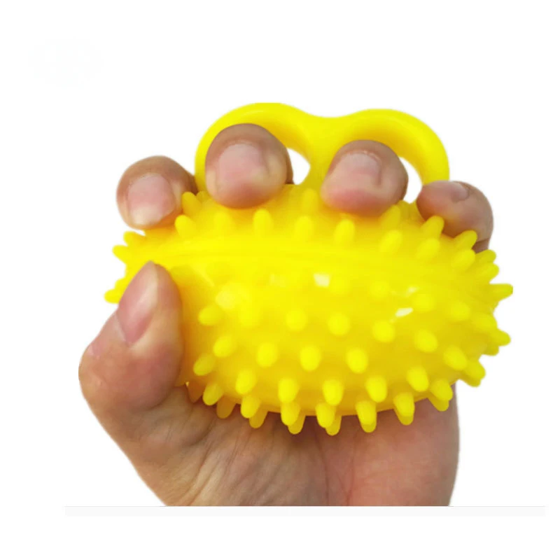 New Hand Grip Ball Rehabilitation Training Spiked Balls Arm Muscle