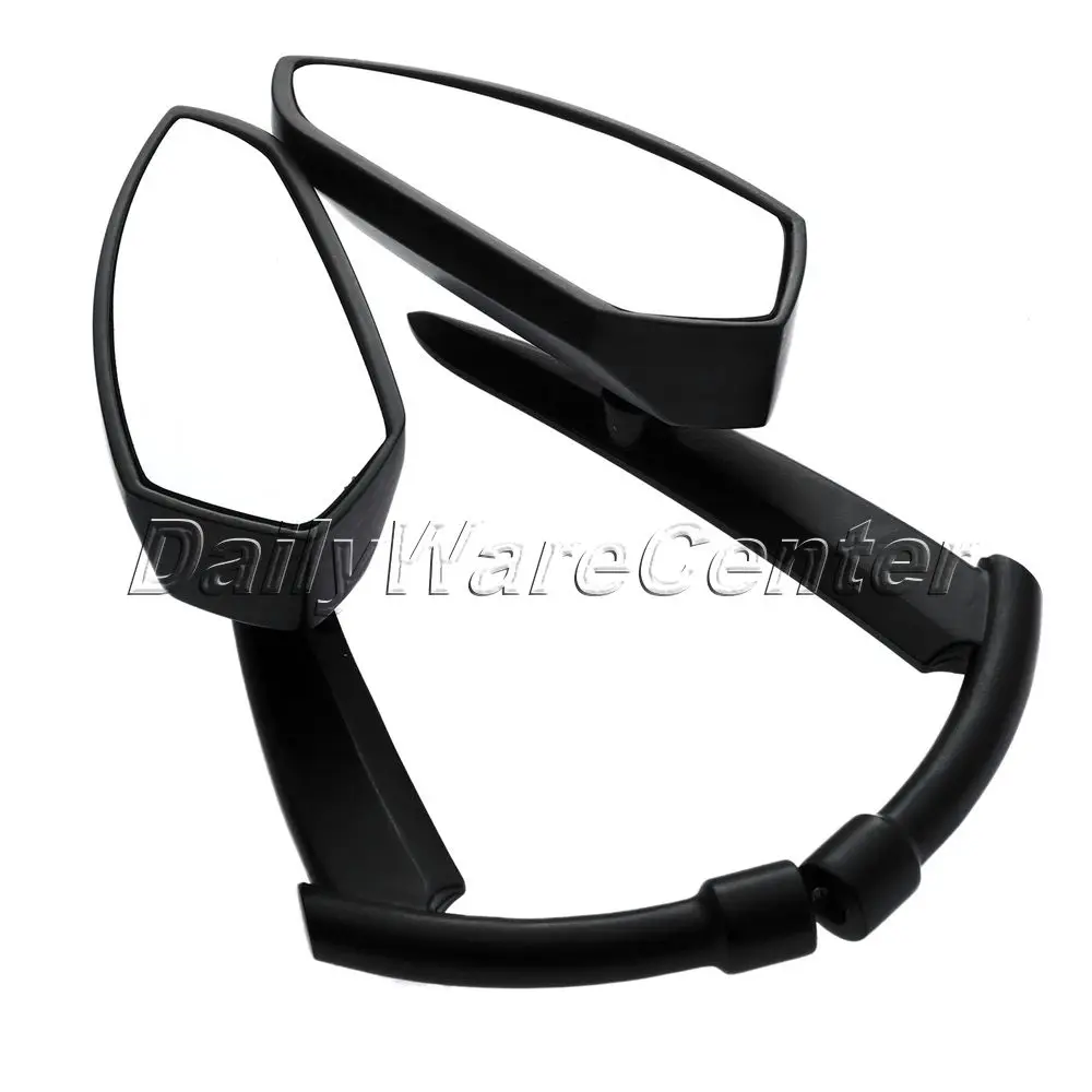 Motorcycle Blade Rear View Mirror Side Mirrors For Honda Kawasaki