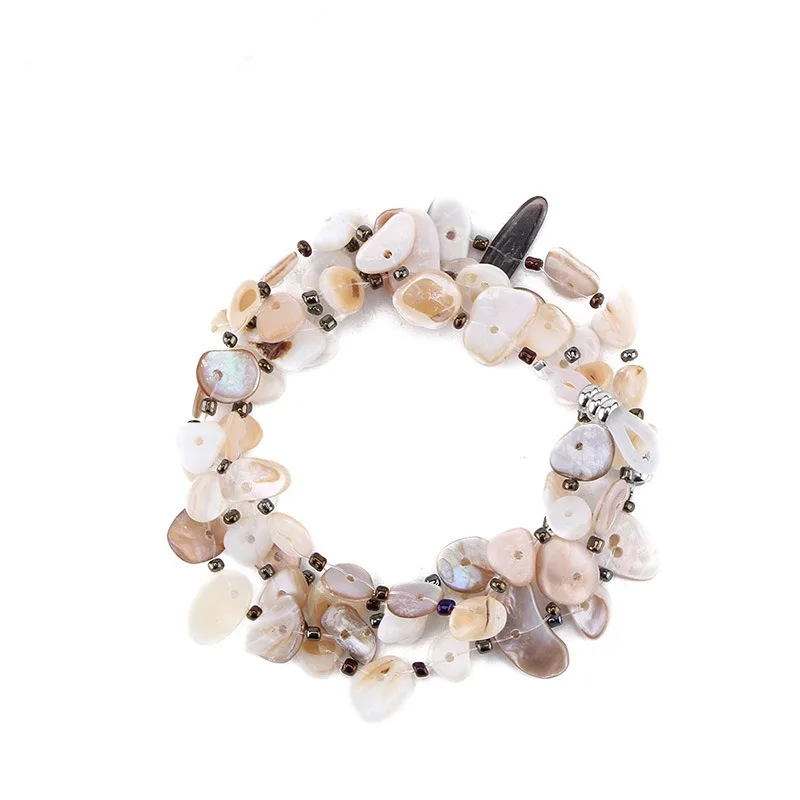 76cm-A Novelty Conch Shell Reading Glasses Chain Sunglasses Eyewears Cord Holder Neck Strap Rope Necklace Eyeglass String Lanyard - Цвет: 76cm-A
