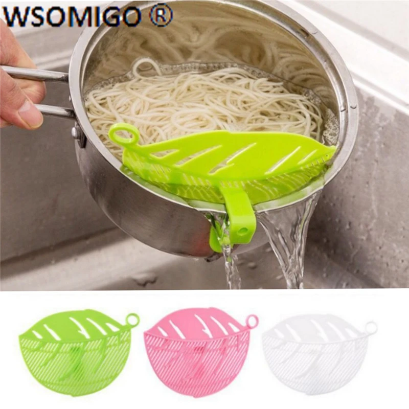 Kitchen Accessories Leaf Shape Clean Rice Wash Sieve Cozinha Kitchen Gadgets Cleaning Cooking Tools Kitchen Utensils Goods S Aliexpress