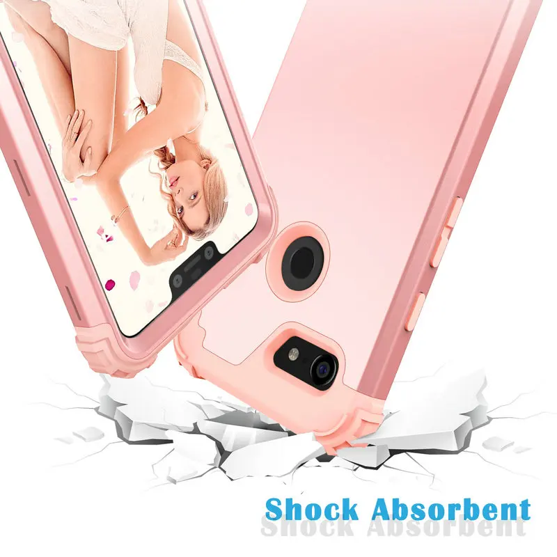 3IN1 противоударный чехол для Google Pixel 3XL чехол Coque Google Pixel 4 XL чехол пикселей 3a 3 XL Pixel3 XL3 4XL XL4 Pixel4 задняя крышка