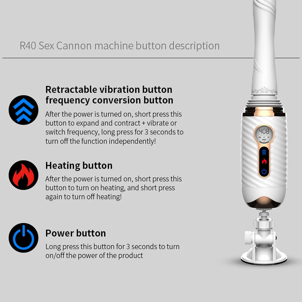 Sex Machines For Women Adults Toy Female Hands-Free Masturbator Wireless Control Quick Dildo Vibrator Gun Automatic Thrusting AA 5