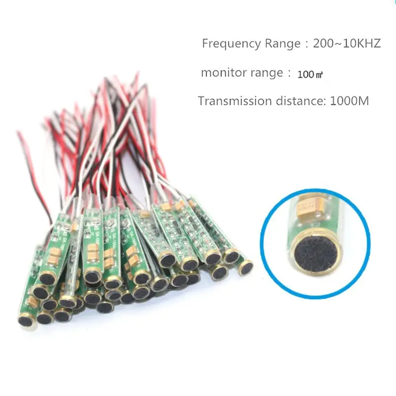  Output Volume Adjustable Special MIC Microphone Module Audio Pickup Adapter Module with Pre-amplifi - 4.00019E+12