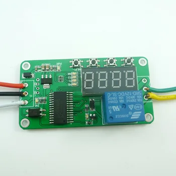 

CE030_W DC 12V DC Multifunction Self-lock Relay PLC Cycle Timer Module Delay Time Switch