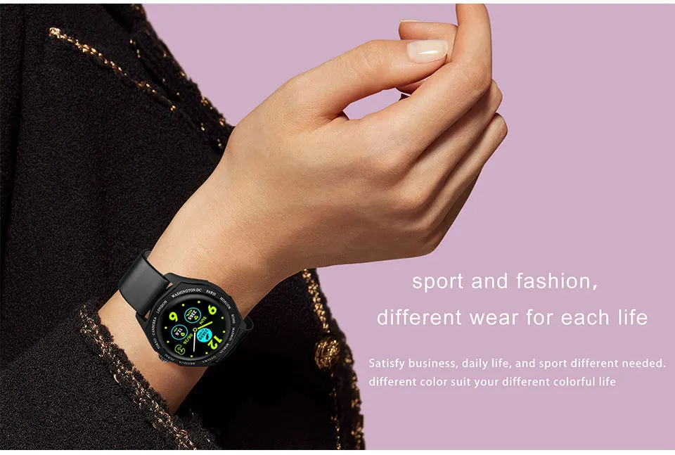 DIGOOR Smart Fitness bracelet blood pressure measurement relogio Heart rate Smart band watch Smart watch women men PK mi band 4 (8)