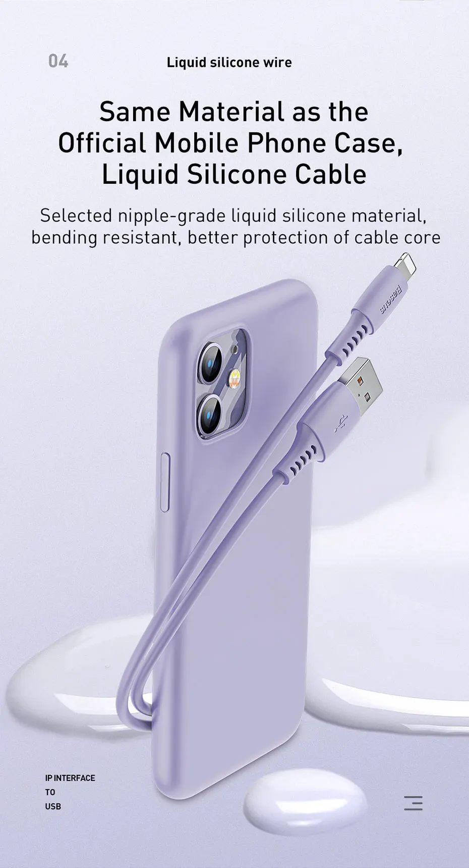 Baseus USB кабель для iPhone XR Xs Max 2.4A Быстрая зарядка USB зарядное устройство кабель для iPhone X 8 7 Plus Синхронизация данных многоцветный провод