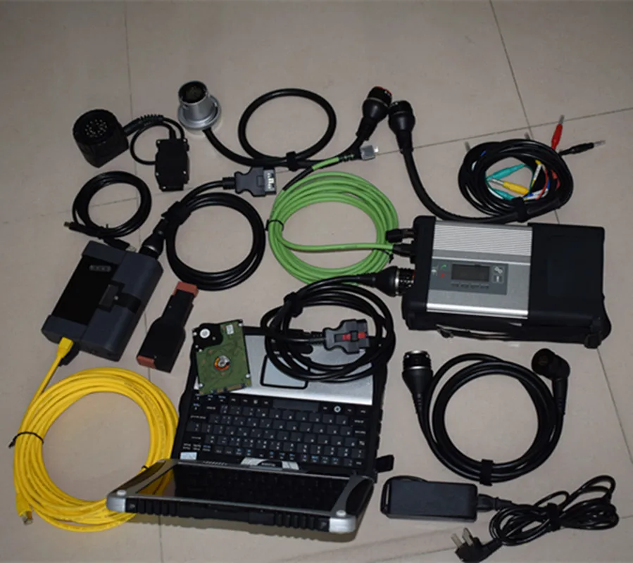  Herramientas de diagnóstico 2in1 MB Star C5 SD conecta + para BMW Icom A2 B C + HDD para el Softwar
