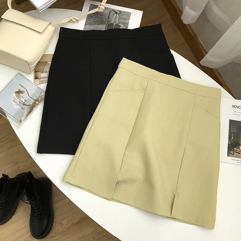 

Special Offer WOMEN'S Dress Processing Autumn Versatile High-waisted Sheath Skirt Student 10.19