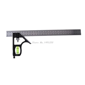 

Adjustable Engineers Combination Try Square Set Right Angle Ruler New 300mm(12")