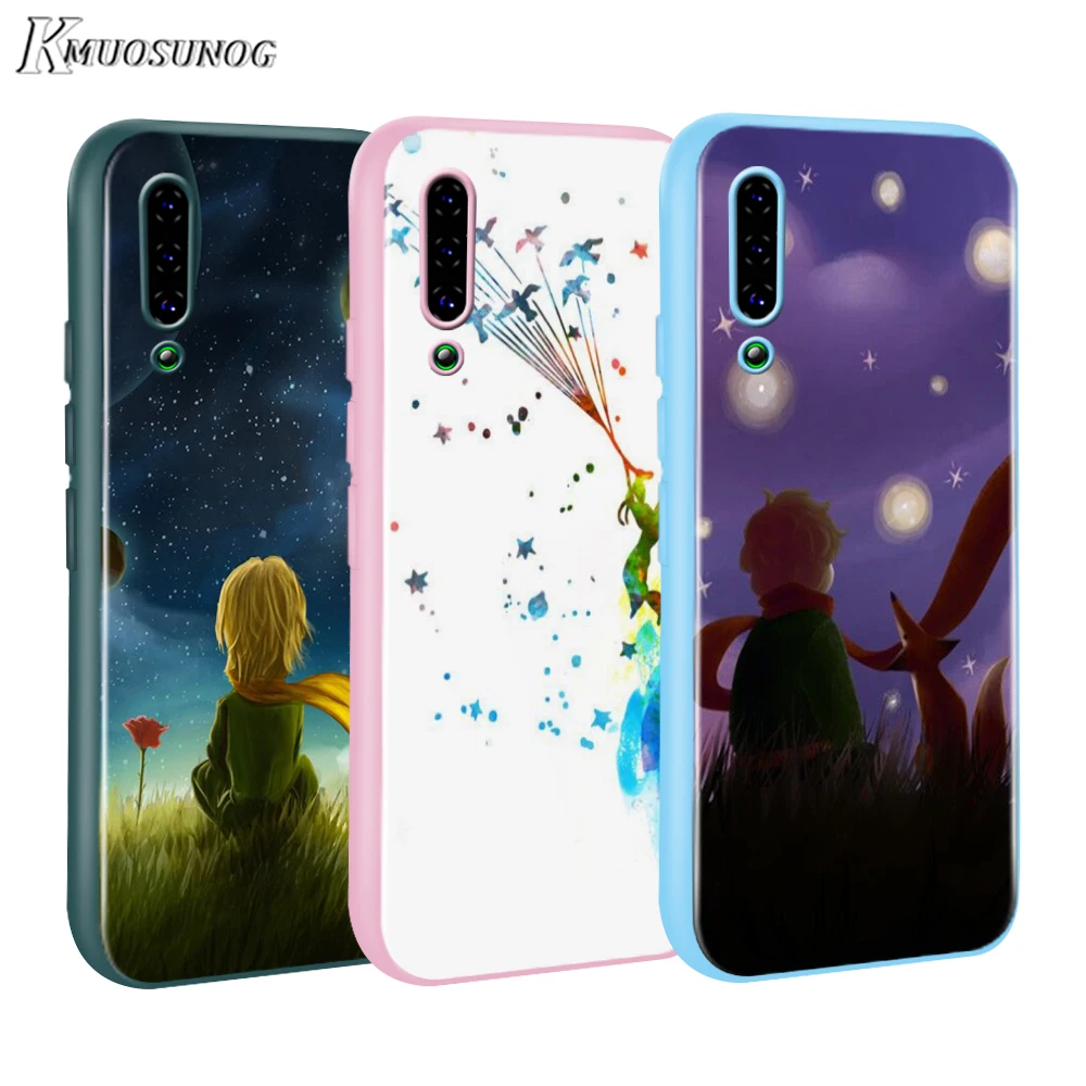 

Cute Little Prince Baseus Candy Color Cover for Xiaomi Mi NOTE 10 9 8 Pro 9T SE A1 A2 A3 CC9 SE Lite F1 Phone Case