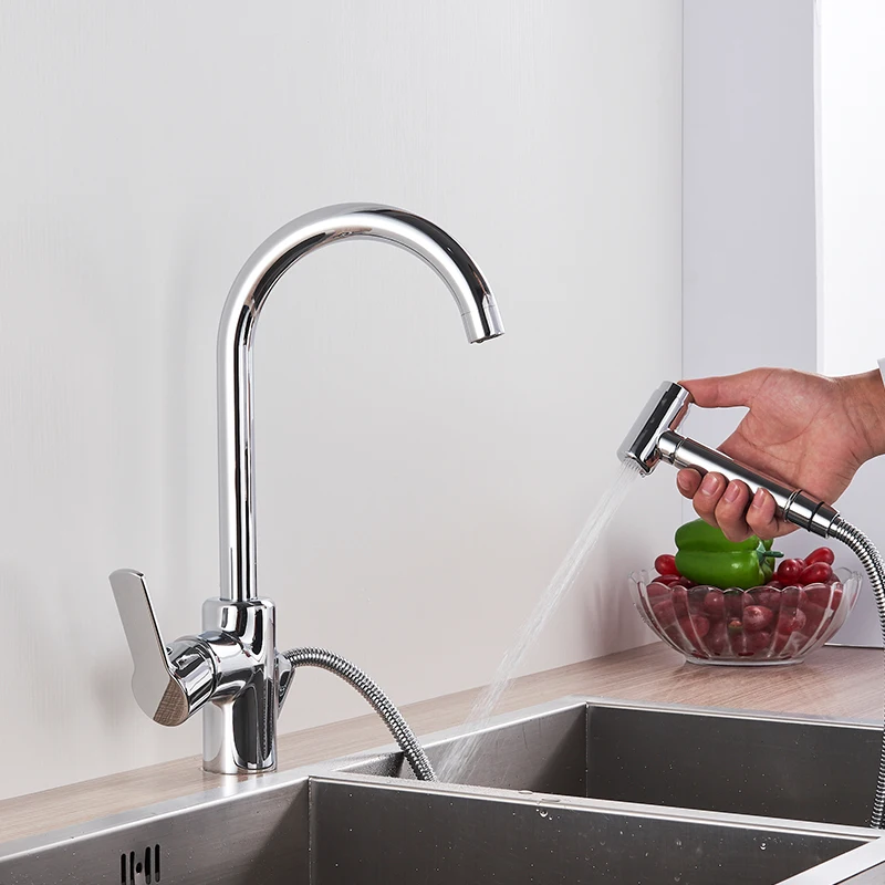 matte black kitchen faucets pull out kitchen sink faucet single handle mixer tap hot cold kitchen sink facuet mixer tap12