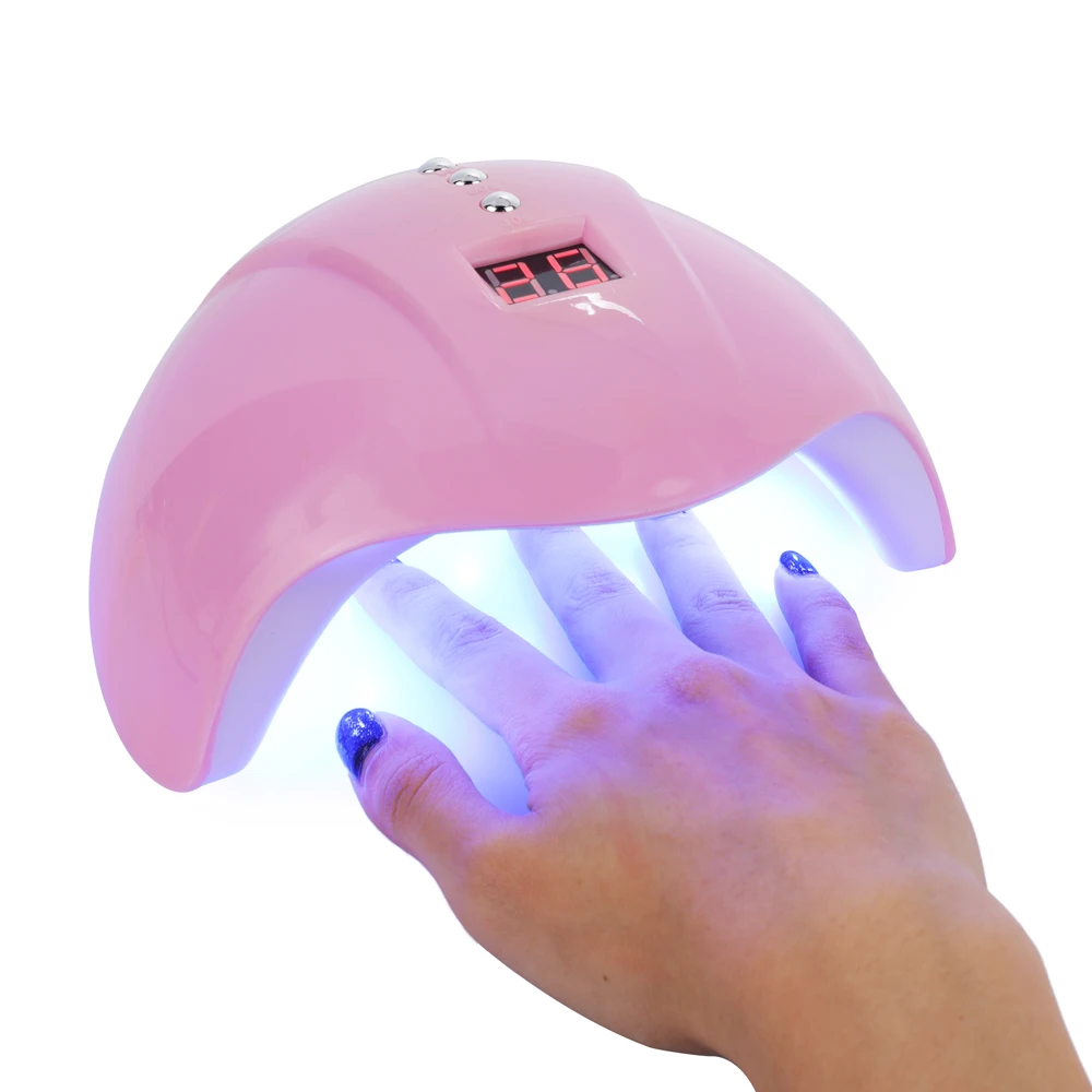 Fast Uv Nail Dryer Lamp 36W With 18 LED Nails Curing Gel Polish Fashion Woman Auto Sensing Manicure Tools | Красота и здоровье