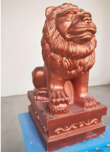right lion mold ABS пластиковые формы бетон Лев Статуя Формы для дома вилла сад дом украшения - Цвет: right lion mold