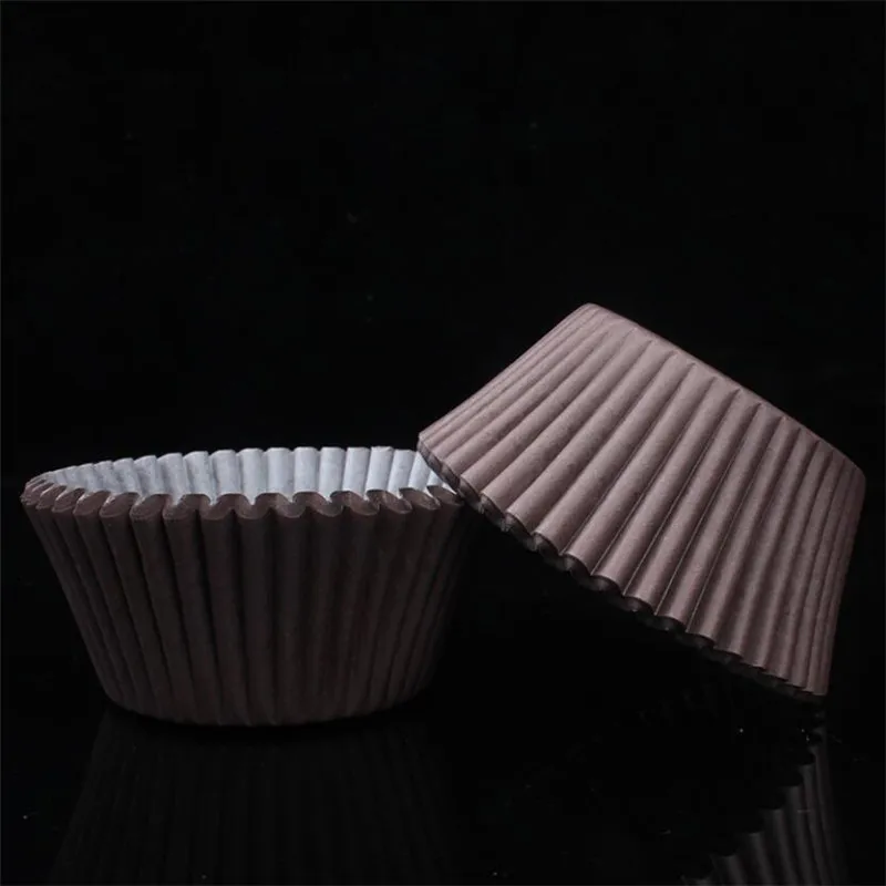 100Pcs/pack Cake Muffin Cupcake Paper Cups Cake box Cupcake Liner Kitchen Baking Accessories Cake Mold Small Muffin Boxes 