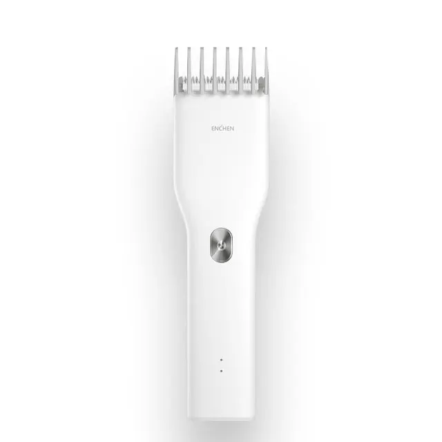 White Xiaomi Mi Enchen Boost USB электрическая машинка для стрижки волос с двумя скоростями Керамический Резак Быстрая зарядка триммер для волос детская машинка для стрижки волос - Цвет: White